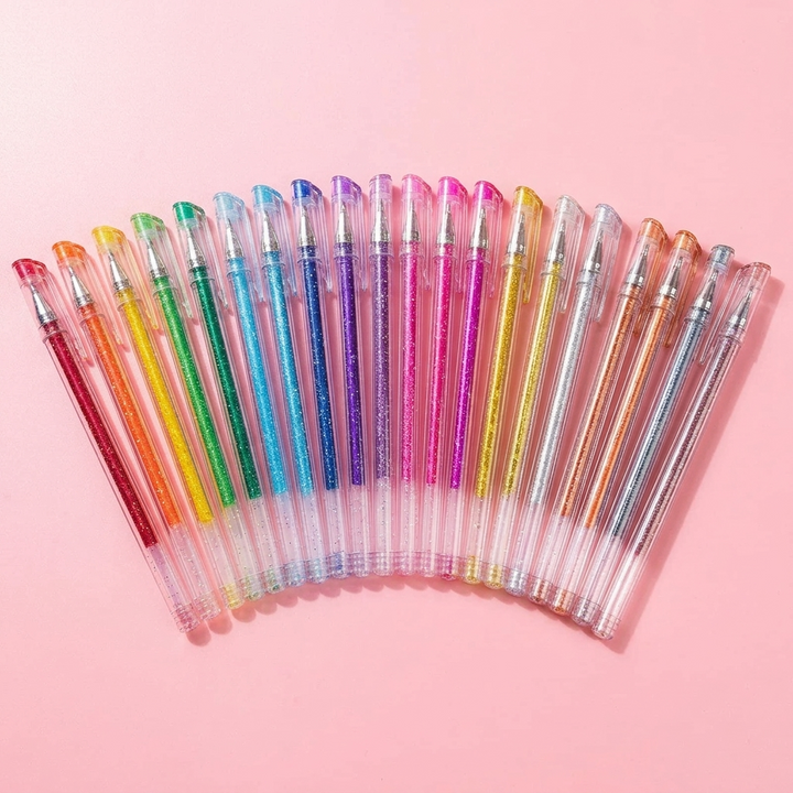 Glintara – Shimmering Glitter Gel Pen Set