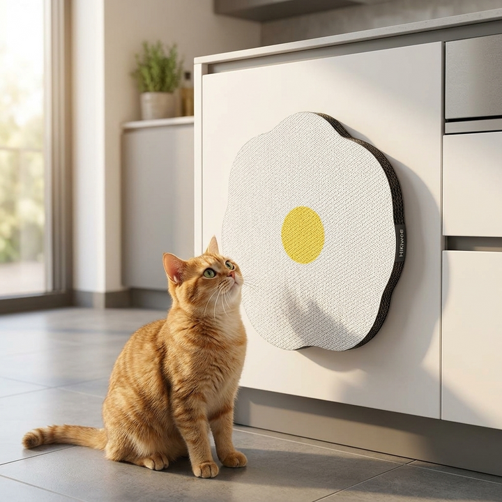Pawbloom – Flower Shaped Wall Mounted Cat Scratcher