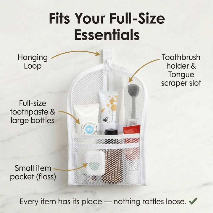 Standli – Self Standing Travel Toiletry Pouch
