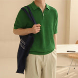 Julius | Men's Zipped Polo Shirt with Cotton Fabric