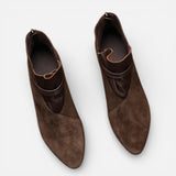 Laricci | Women’s Italian Crest Suede Boots