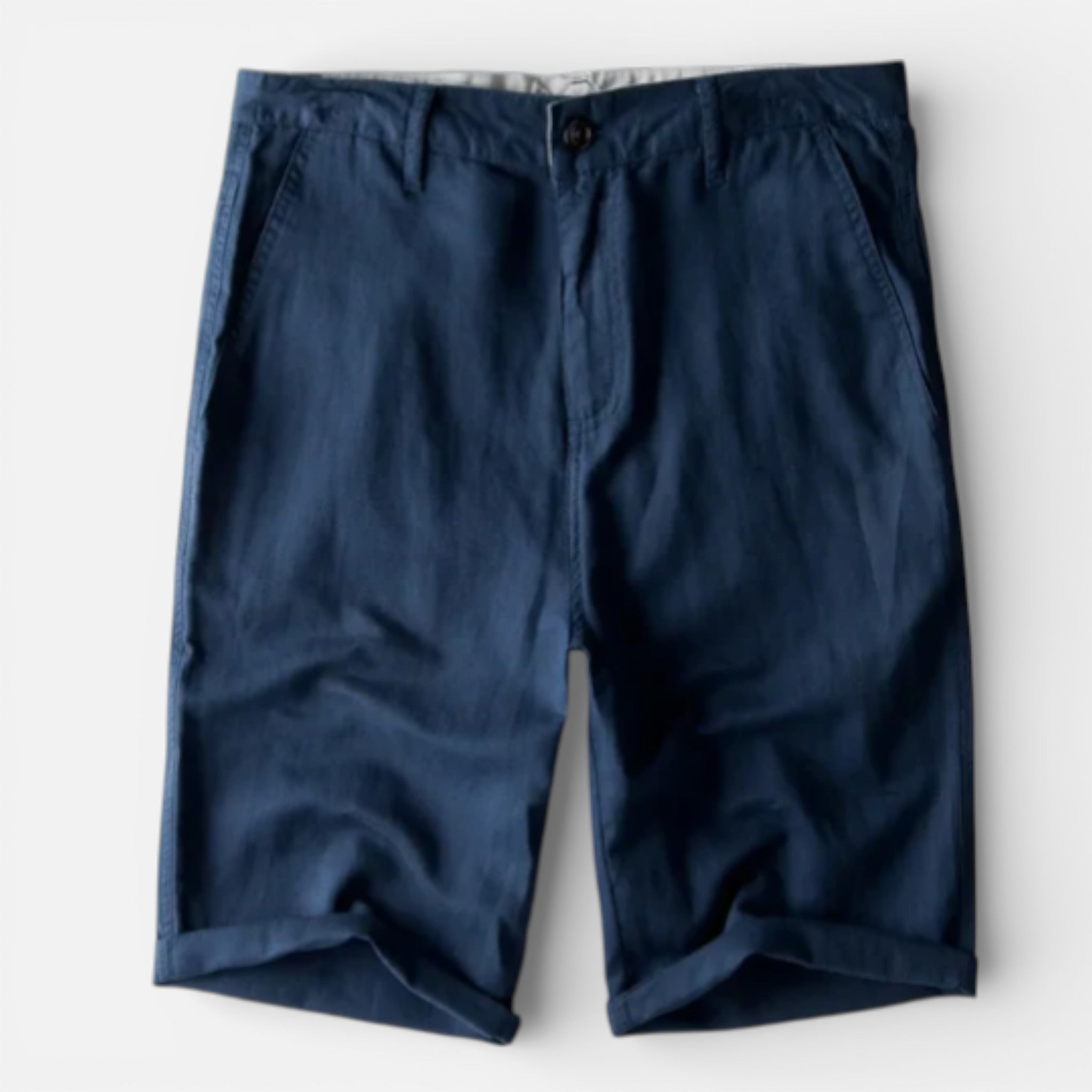 Men’s Cotton Linen Beach Shorts