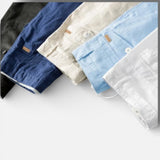 Laricci | Men’s Cotton Linen Beach Shorts