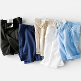 Laricci | Men’s Cotton Linen Beach Shorts