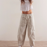 Madison | Women's Loose Fit Denim Pants with Pull-On Waist