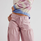 Roxy | Women's Wide Leg Denim Jeans with Low Waist