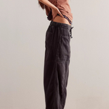 Madison | Women's Loose Fit Denim Pants with Pull-On Waist