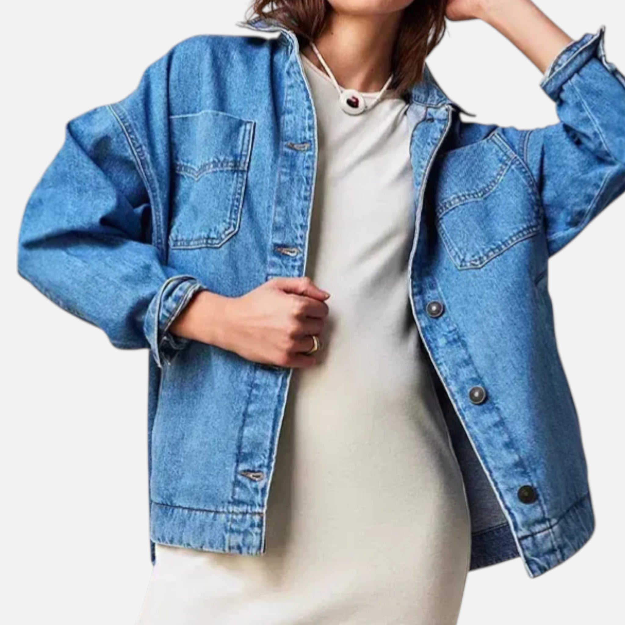 Women’s Washed Denim Jacket