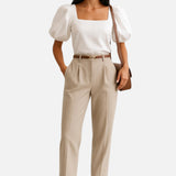 Laricci | Women’s Wide-Leg Wool Trousers