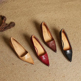 Ashton | Women’s Leather Heels with Pointed-Toe and Stiletto