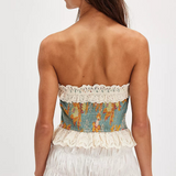 Maribel | Women Top With Smocked Corset Fit