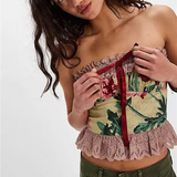 Maribel | Women Top With Smocked Corset Fit