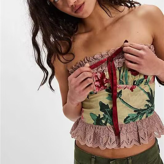 Maribel | Women Top With Smocked Corset Fit