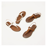 Delaney | Women's Buckle Strap Sandals Cushioned Footbed Adjustable Ankle Strap