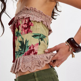 Maribel | Women Top With Smocked Corset Fit