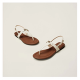 Delaney | Women's Buckle Strap Sandals Cushioned Footbed Adjustable Ankle Strap