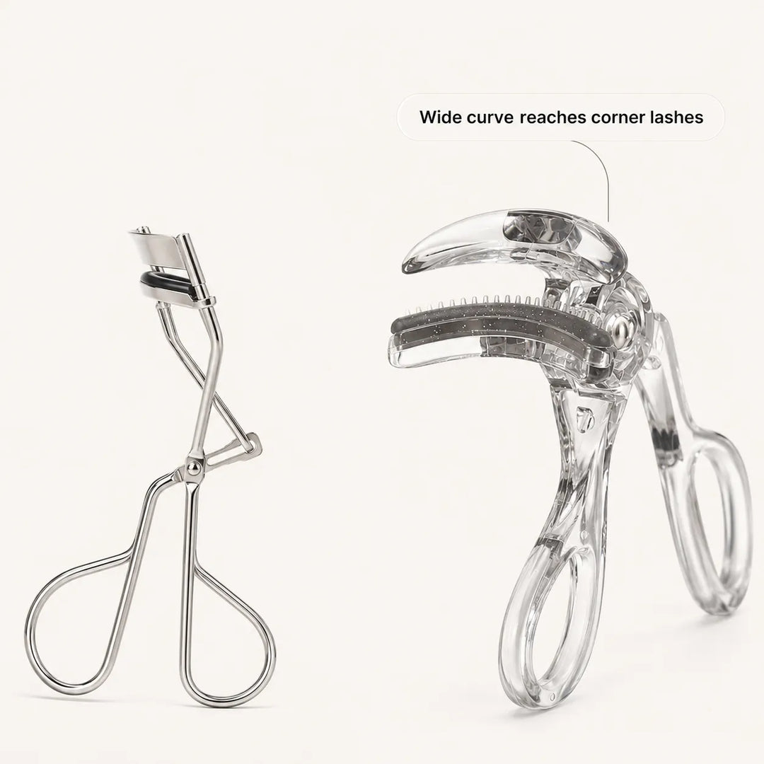 LashLift – Clear Eyelash Curler with Built-In Separating Comb