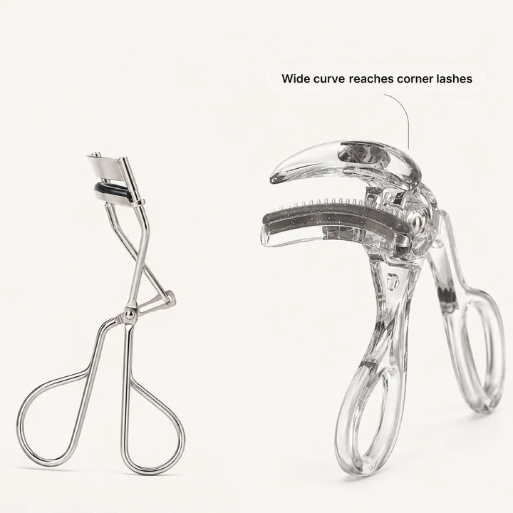 LashLift – Clear Eyelash Curler with Built-In Separating Comb
