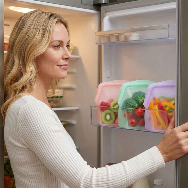 Stovia – Leakproof Stand-Up Silicone Storage Bags