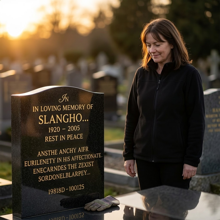 StoneTouch – Weatherproof Gold Marker for Headstones