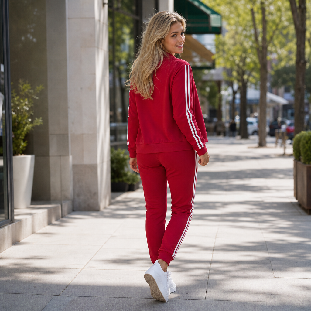 Wearbella – 3-Piece Cropped Jacket,Tank And Jogger Set