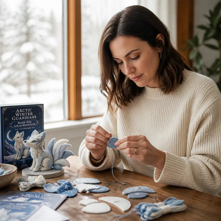 Stitchling – Winter Guardian DIY Felt Sewing Kit for Beginners
