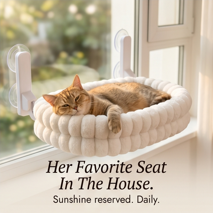 Lumiclaw – Foldable Window Cat Bed