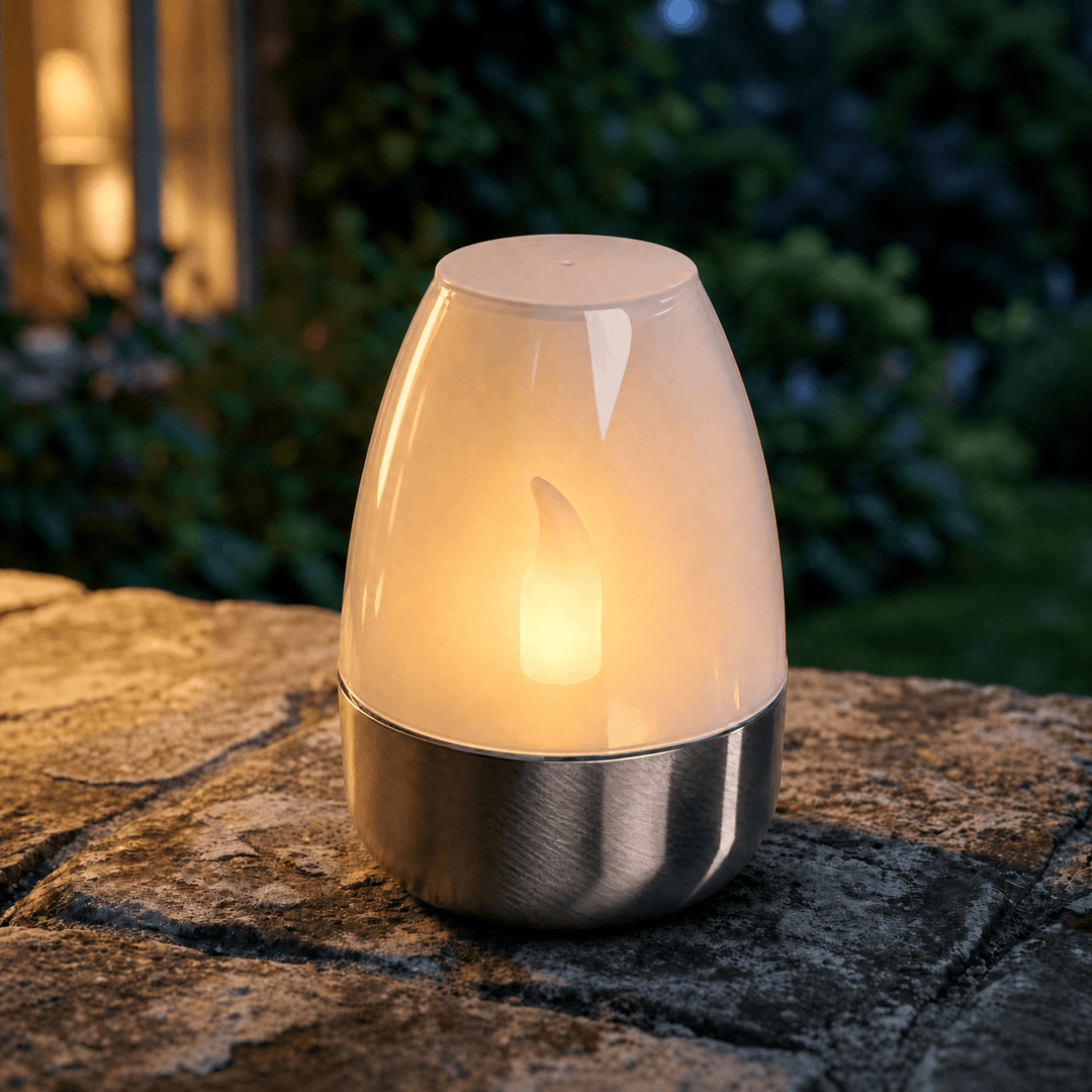 Lumivara – Solar Flickering Candle Light for Outdoor Evenings