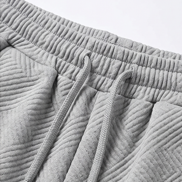 Lunavia – Women's Textured Knit Two-Piece Lounge Set