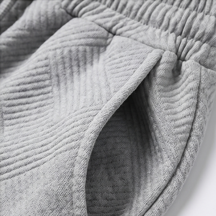 Lunavia – Women's Textured Knit Two-Piece Lounge Set