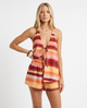 Havana | Women's Two Piece Set Lace Vest Shorts