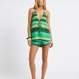 Havana | Women's Two Piece Set Lace Vest Shorts
