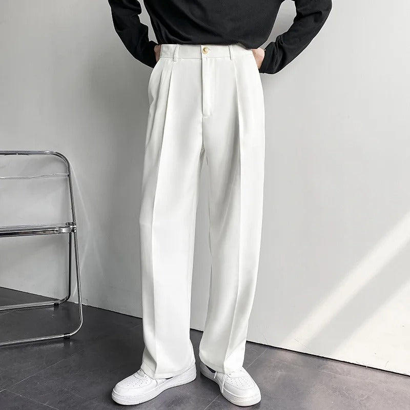 Gabriel | Men's Trousers with Tailored Fit and Pockets