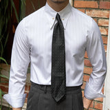 Nikolai | Men's Cotton Business Shirt with Slim Fit