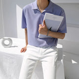 Harrison | Men's Oversize Polo Shirt with Button Collar