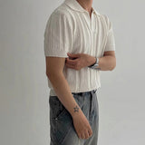 Nash | Men's Knitted Polo Shirt with Classic Fit