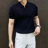 Ronan | Men's Cotton Blend Polo Shirt with Slim Fit