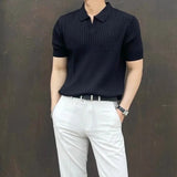 Ronan | Men's Cotton Blend Polo Shirt with Slim Fit
