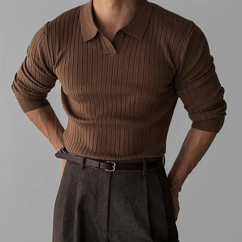 Owen | Men's Cotton Blend Polo Shirt with Classic Fit