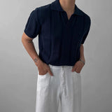Nash | Men's Knitted Polo Shirt with Classic Fit