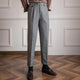 Sebastian | Men Wool Pleated Trousers with Coin Pocket