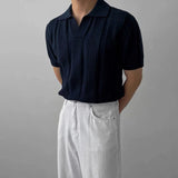 Nash | Men's Knitted Polo Shirt with Classic Fit