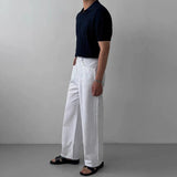 Nash | Men's Knitted Polo Shirt with Classic Fit