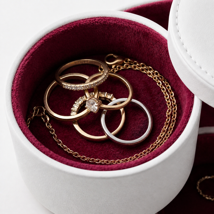 Velora – 3 Tier Travel Jewelry Roll