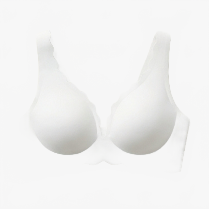 Veluna – Women's Deep V Wireless Lift Bra