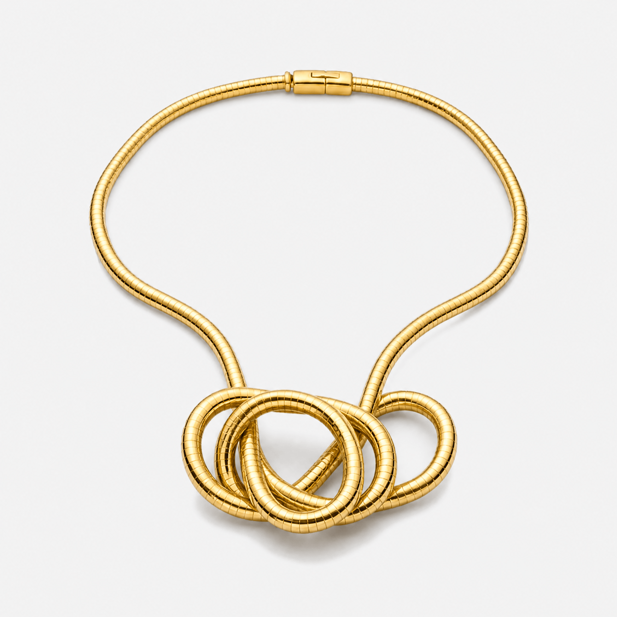 Serpina - Flexible Snake Necklace and Bracelet Set