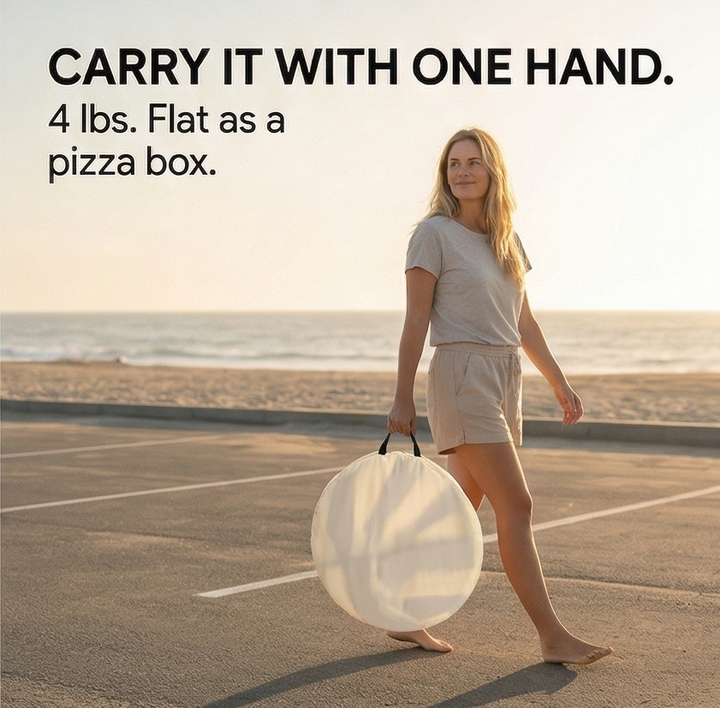 Shadespring – Instant Pop Up Beach Tent
