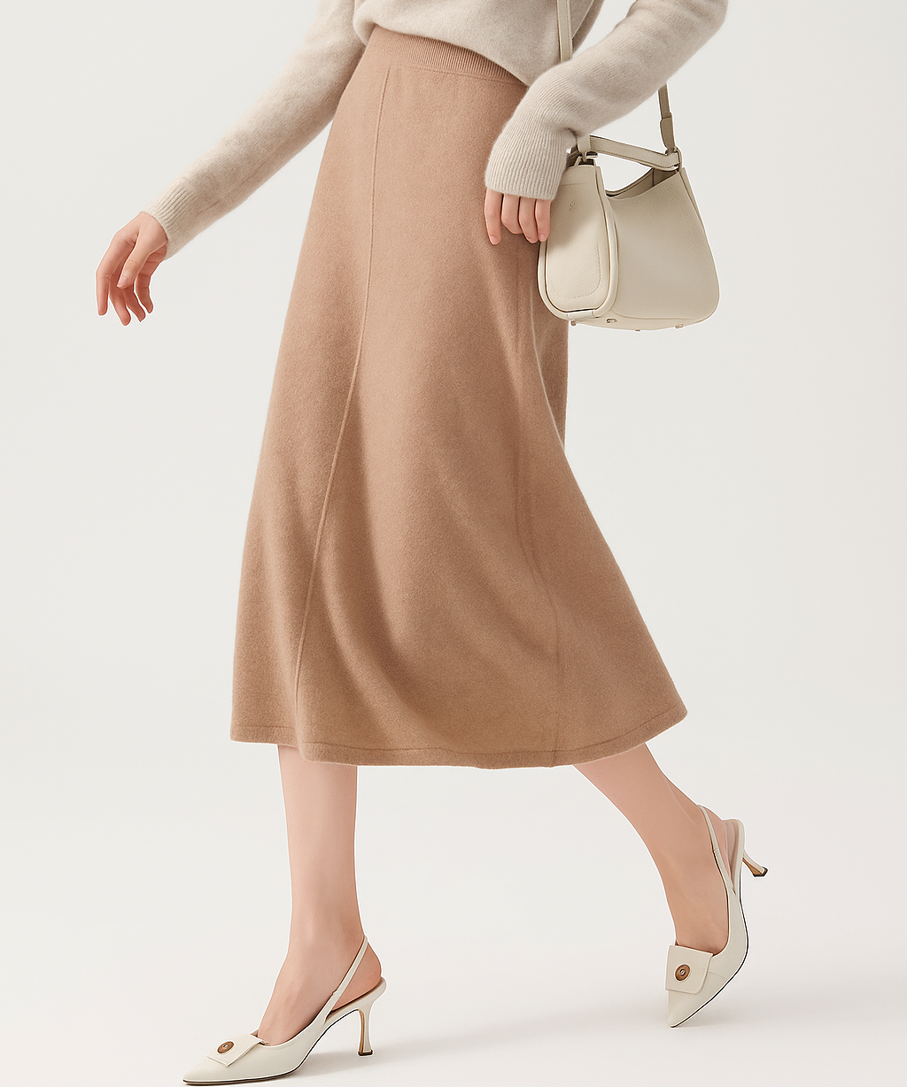Amelia | Women's Skirt with High Waist and Loose Silhouette