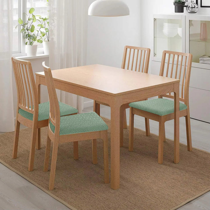 Situra - Soft Jacquard Dining Chair Covers, Stretch Fit