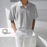 Harrison | Men's Oversize Polo Shirt with Button Collar